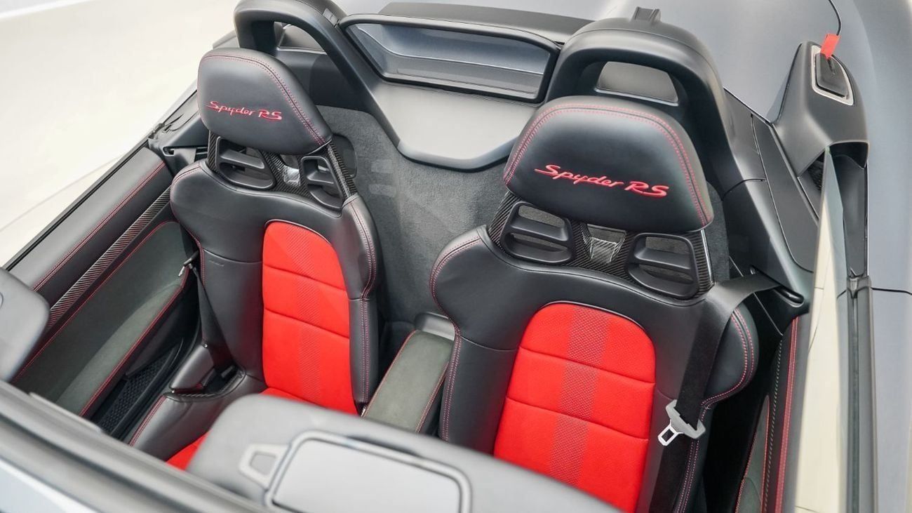 Porsche 718 Spyder RS UAE's Very Best Example | AED 9,237 Per Month