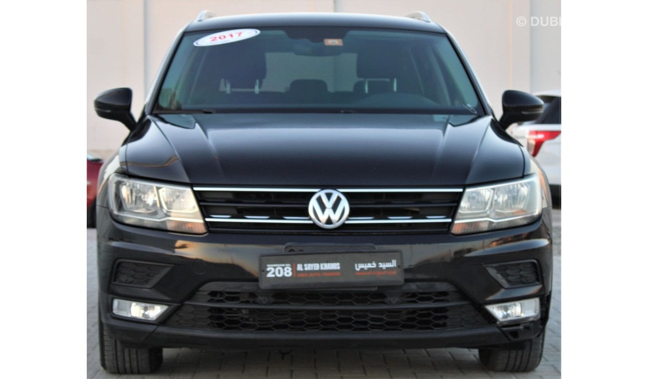 Volkswagen Tiguan Volkswagen Tiguan 2017, GCC, in excellent condition, without paint, without accidents, very clean fr