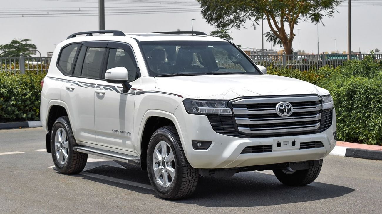 تويوتا لاند كروزر ECT0074 - Toyota Land Cruiser 300 GXR - 4.0L Petrol - White/Black