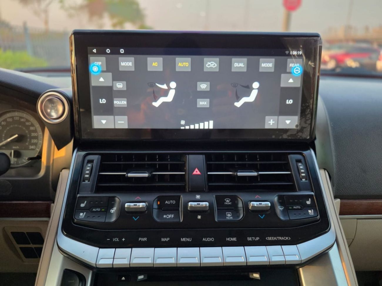 Toyota Land Cruiser GXR 2018 | 4.0L PETROL | AT | LHD | MODIFIED TO LC300 | PUSH START ENGINE | ELECTRIC HEATED SEATS