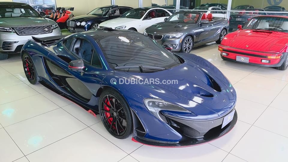 McLaren P1 for sale AED 5,000,000. Blue, 2014