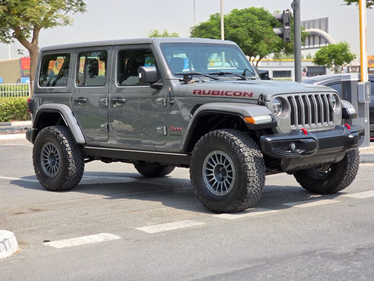 Jeep Wrangler Unlimited RUBICON 2019 GCC WELL MAINTAINED SINGLE OWNER IN MINT CONDITION