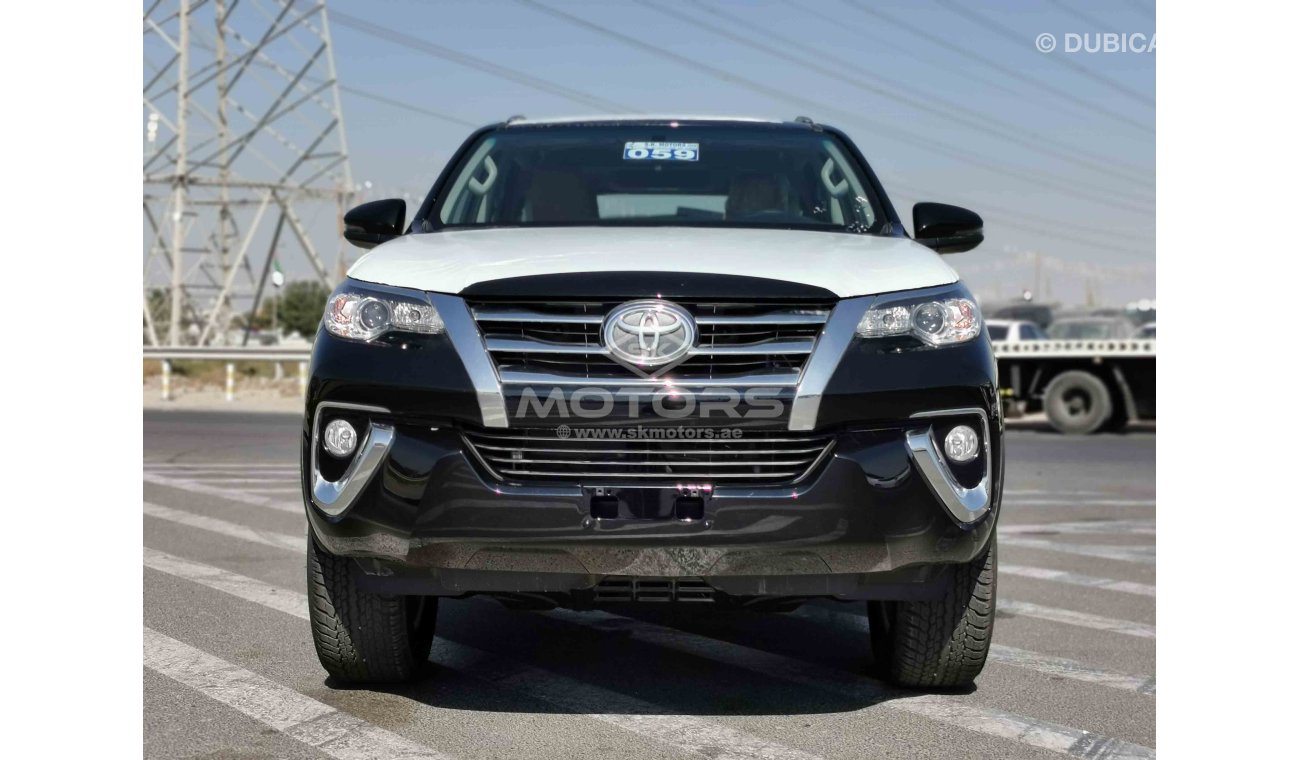 Toyota Fortuner 2.7L Petrol, 17”Alloy Rims, Key Start, LED Headlights, Fog Lamps, Cruise Control, CODE - TFGCB20