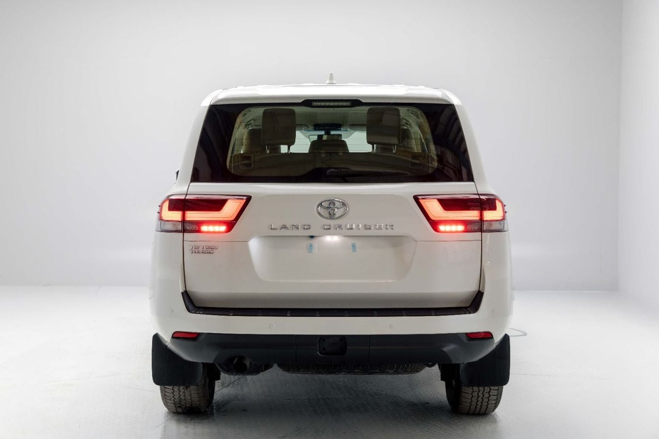 Toyota Land Cruiser LC300 EXR 3.3L - Pearl White Inside Beige | Export Price