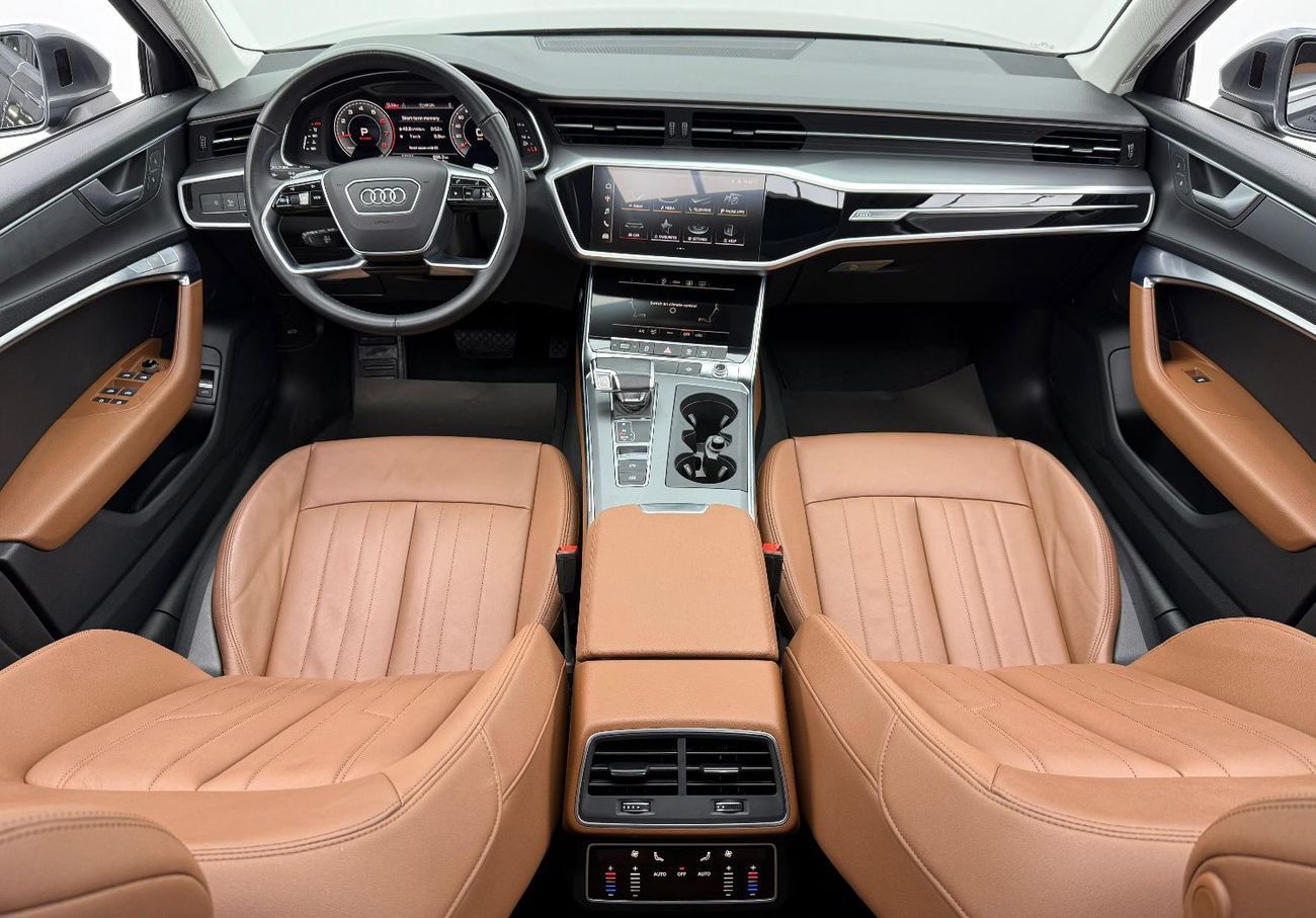 أودي A6 40 TFSI S-Line 2.0L 2022 Audi A6 S-Line 40 TFSI, 2026 Audi Warranty + Service Pack, Low Km, Excellen