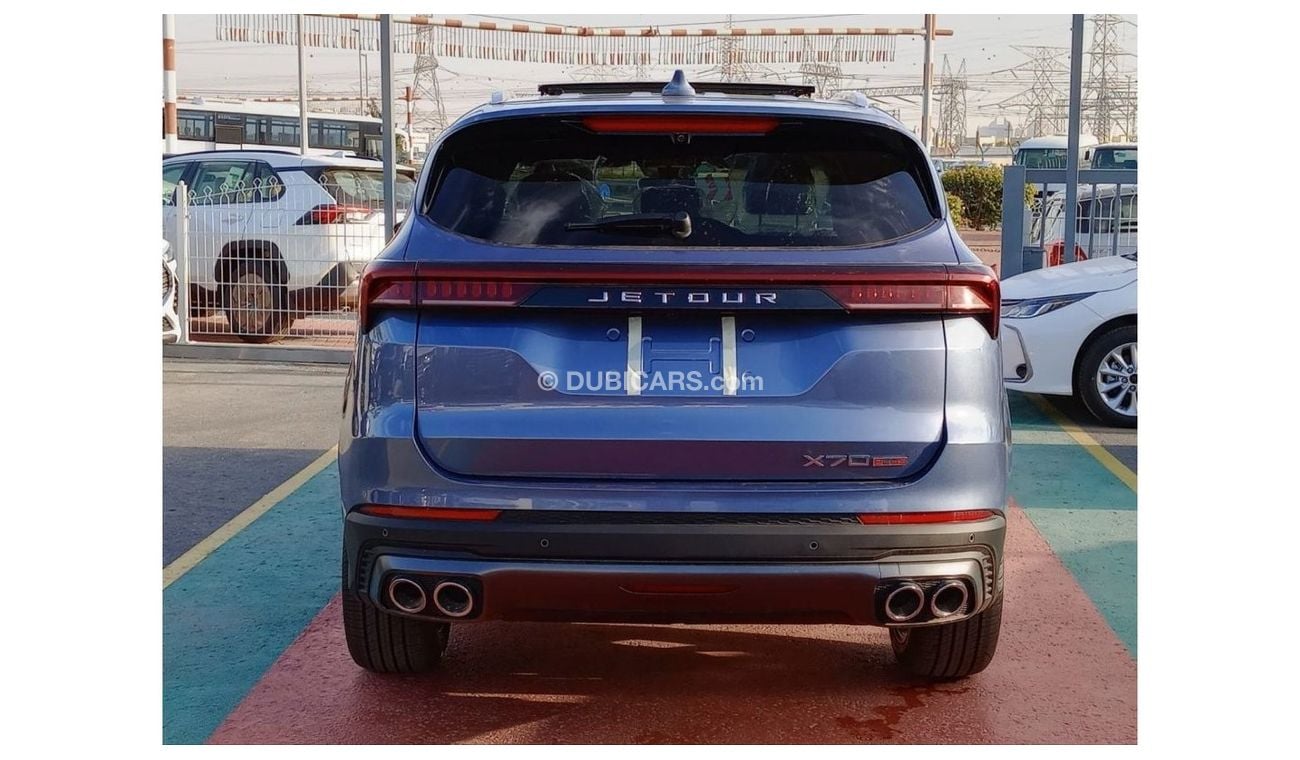 Jetour X70 X70 Plus Comfort A/T FWD 1.5LTurbo  Gasoline sky blue color.... only for Export