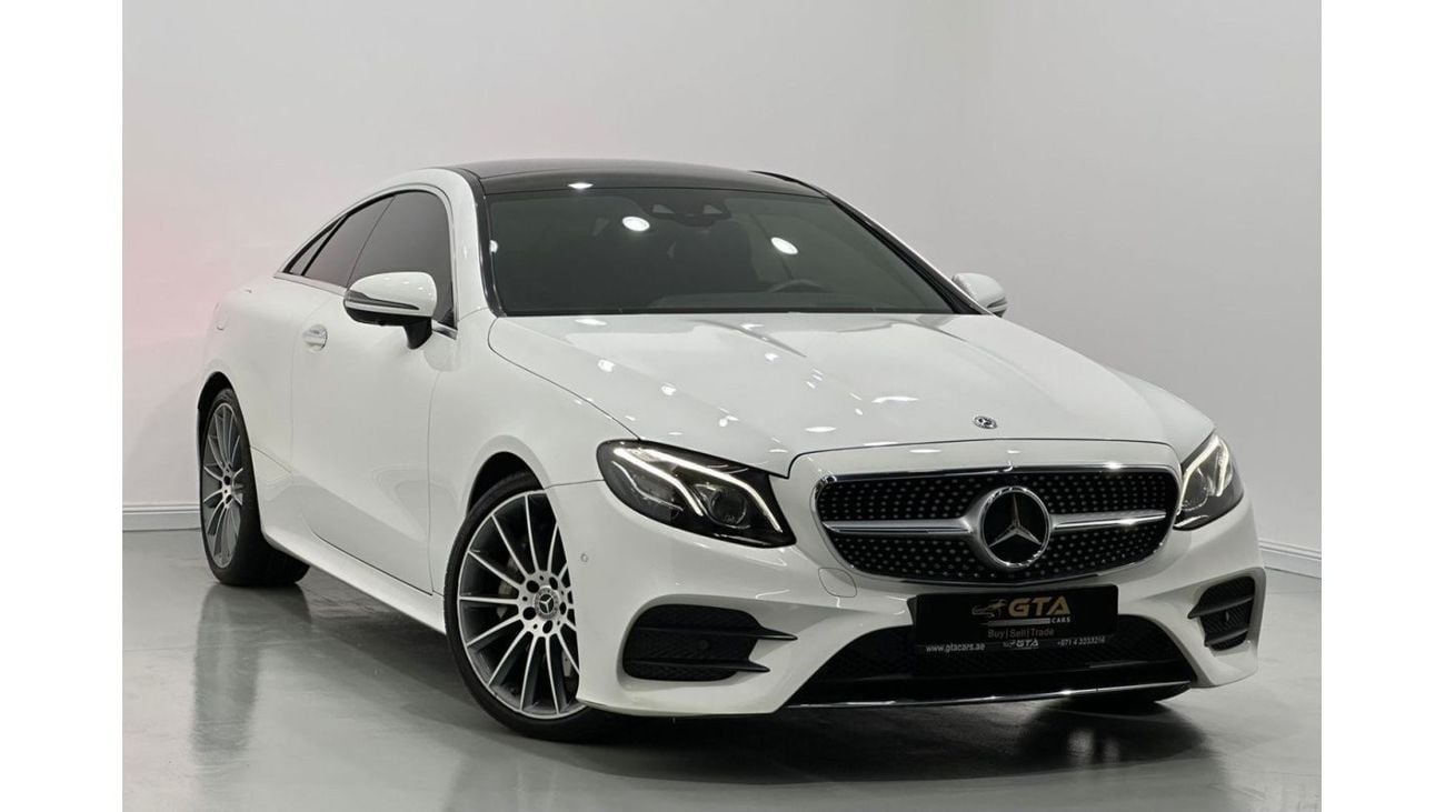 Mercedes Benz E300 2019 Mercedes Benz E300 AMG Coupe, Oct 2024 Mercedes Warranty, Full Options, GCC