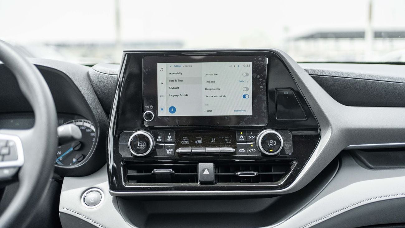 تويوتا هايلاندر 2026 Toyota Highlander LE 2.5L AT Hybrid (Silver)