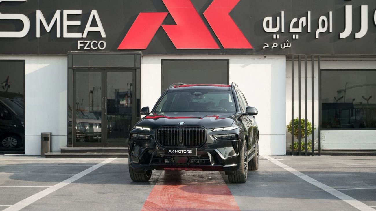 BMW X7 XDRIVE40i M SPORT PRO Black Sapphire metallic-Black 2026MY Export Only