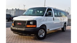 جي أم سي سافانا 2016 | GMC SAVANA 3500 | PASSANGER VAN 6.0L V8 | 15-SEATER | GCC | VERY WELL-MAINTAINED