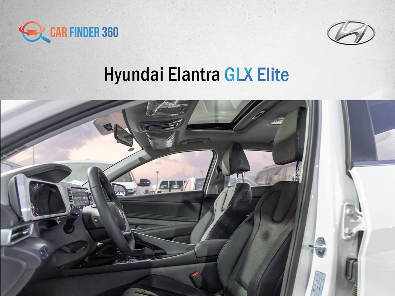 Hyundai Elantra Hyundai Elantra GLX Elite 2025 - Silver - 1.5L V4(Export)