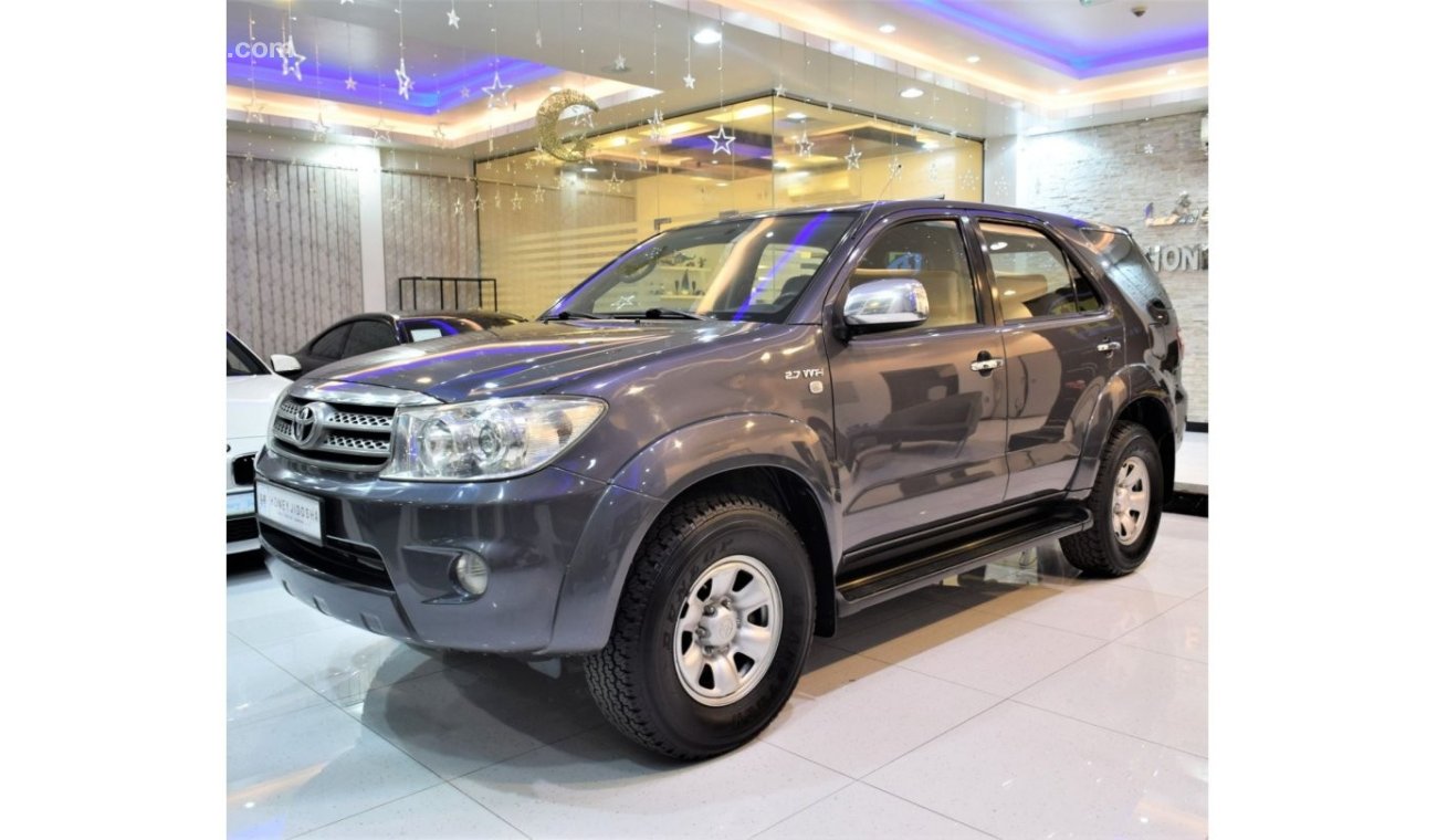 تويوتا فورتونر Toyota Fortuner SR5 ( 2010 Model! ) in Grey Color! GCC Specs