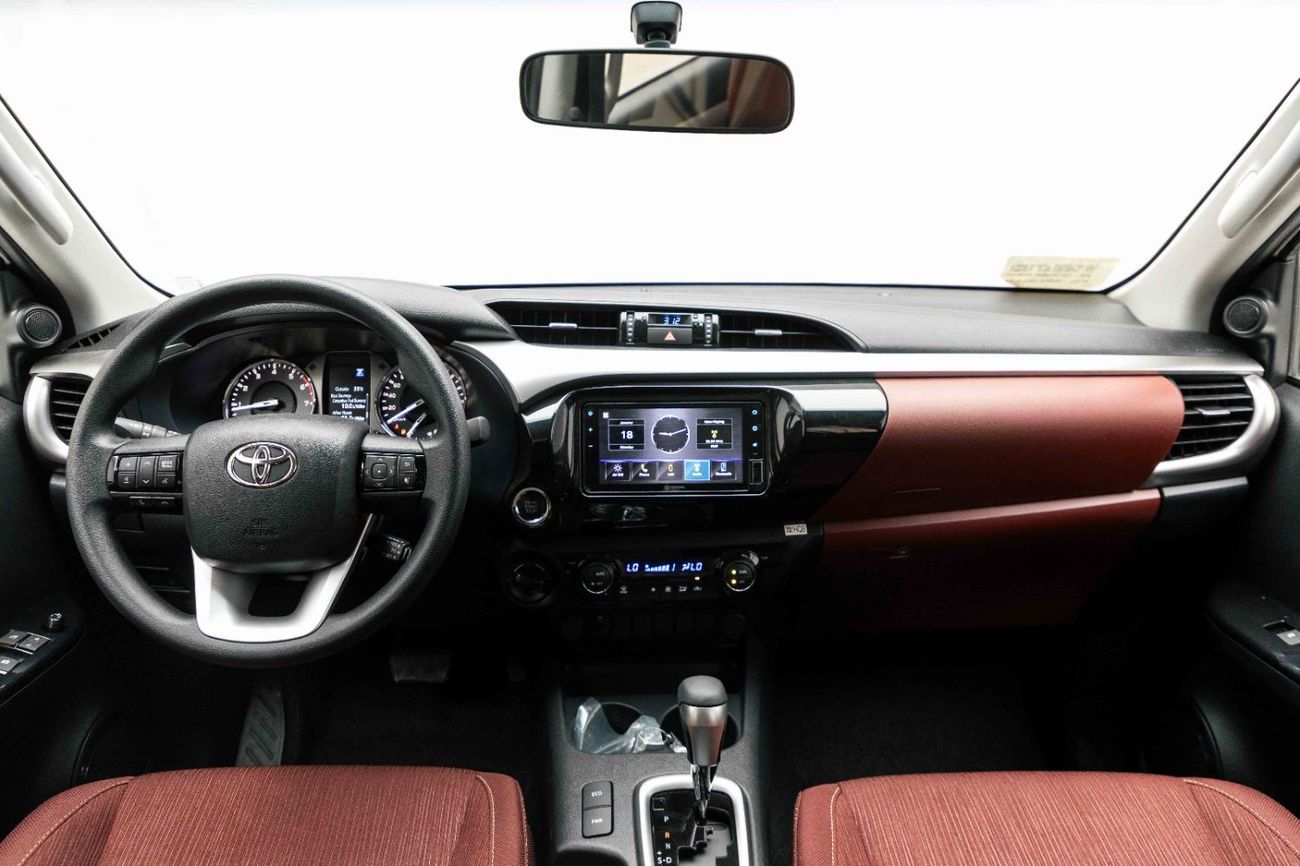 Toyota Hilux Double Cab 2.7L - Super White Inside Red | Export Only