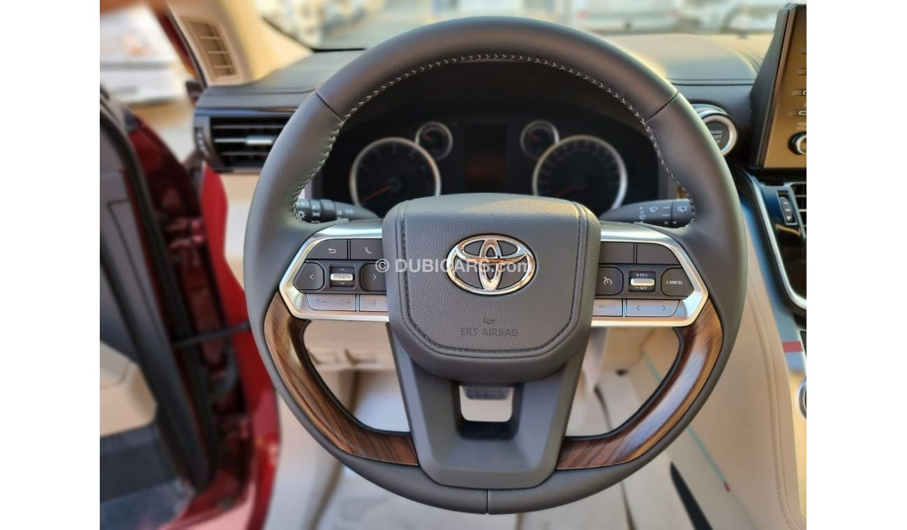 تويوتا لاند كروزر Toyota Land Cruiser GXR 4.0L Petrol GCC Red with Beige interior Model 2022