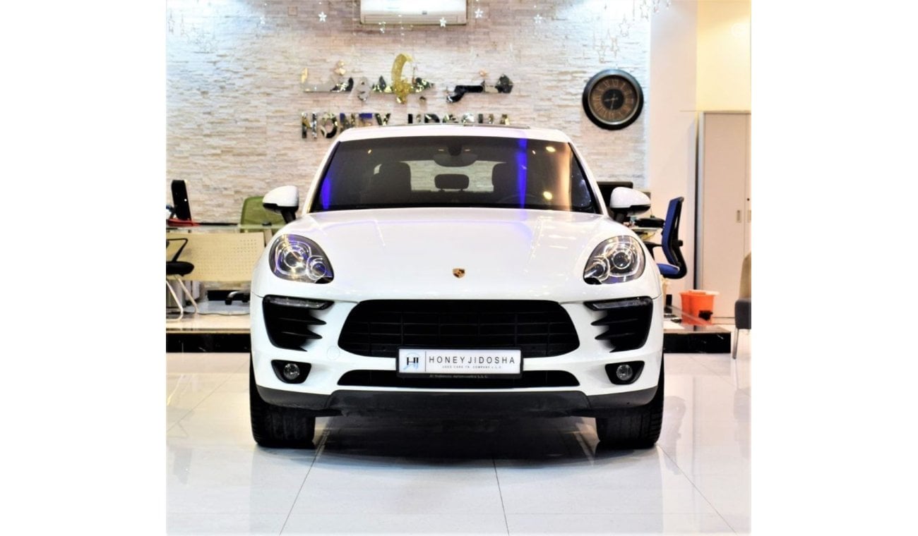 بورش ماكان أس FULL SERVICE HISTORY ONLY 85000KM! AMAZING Porsche Macan S 2015 Model!! in White Color! GCC Specs