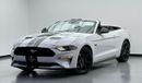 Ford Mustang GT Convertible 5.0L 2020 Ford Mustang GT Convertible, 2026 Ford Warranty + Service Pack, 55 Years Ed