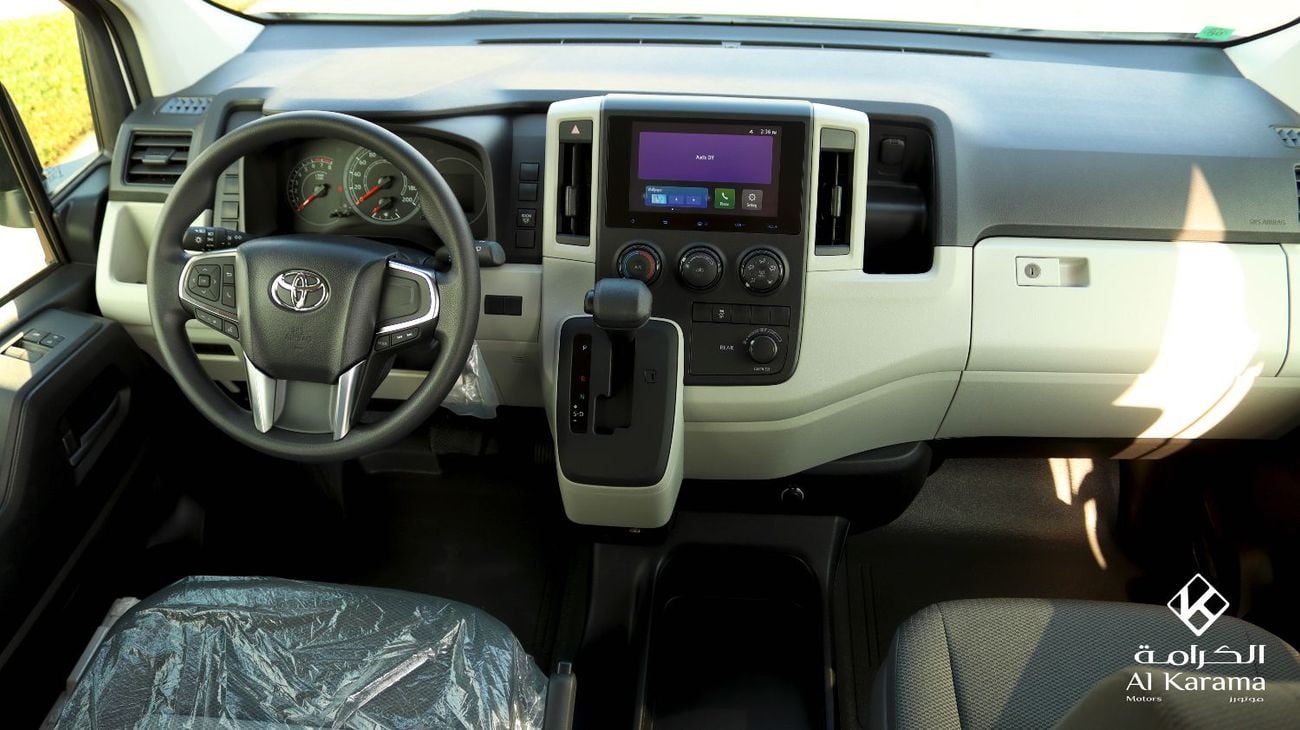 تويوتا هاياس DX High Roof | 3.5L | Automatic Transmission | 13 Seater | 4 Door | 1 Sliding Door