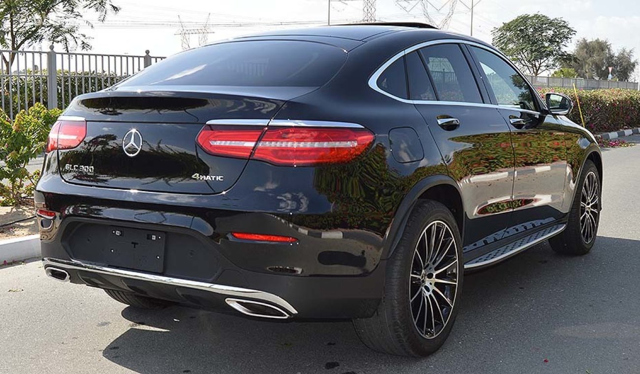 Mercedes-Benz GLC 300 Coupe AMG 2019, 4MATIC, 2.0L I4-Turbo GCC, 0km w/ 2 Years Unlimited Mileage Warranty