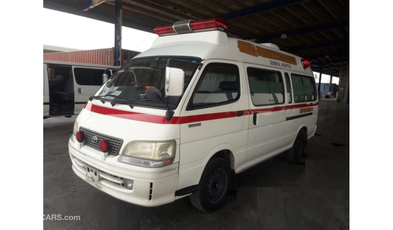 تويوتا هاياس Hiace ambulance RIGHT HAND DRIVE (Stock no PM 717 )