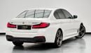 بي أم دبليو M550i 2023 BMW 550i xDrive, 4.4L Bi-Turbo V8 AWD, 530bhp 750Nm Torque, 8-Speed Auto-Gearbox.