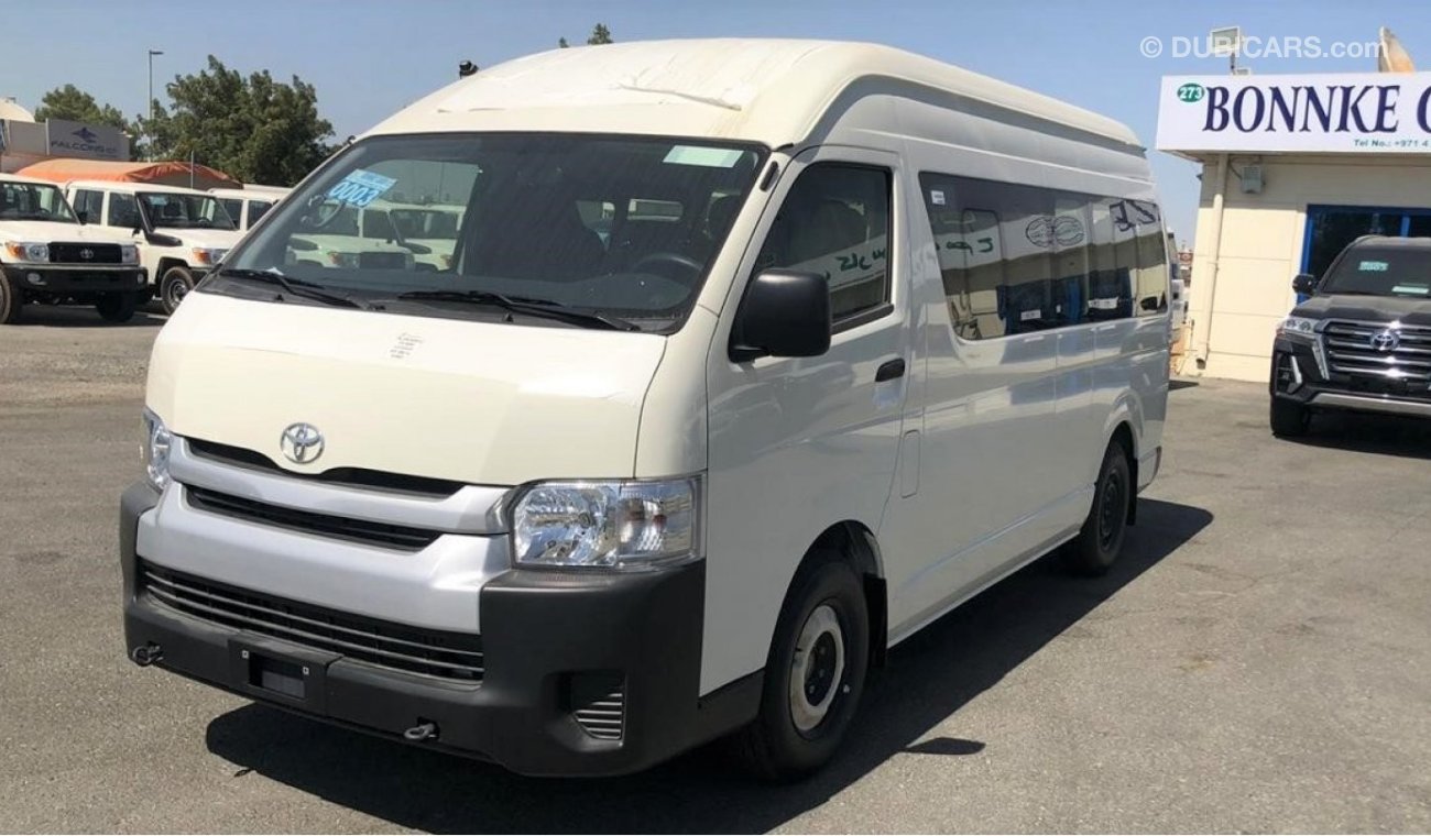 Toyota Hiace Van High Roof 16-Seater, 2.5L, Diesel, Manual Transmission, LHD