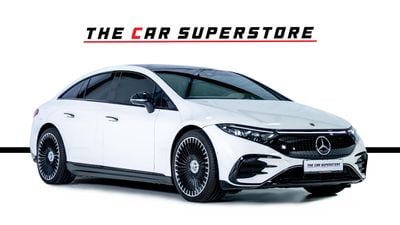 Mercedes-Benz EQS 450+ 450 PLUS-GCC-Gragash Warranty-High Specifications-Night Package-22Inch AMG Rims