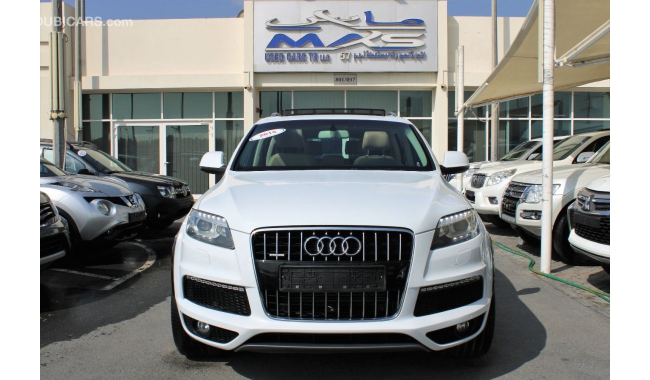 Audi Q7 ACCIDENTS FREE - GCC - FULL OPTION - CAR IS IN PERFECT CONDITION INSIDE OUT