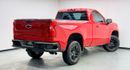 شيفروليه سيلفارادو 2021 Chevrolet Silverado LT Trail Boss, 1 Year Unlimited Km Warranty, Full Service History, GCC
