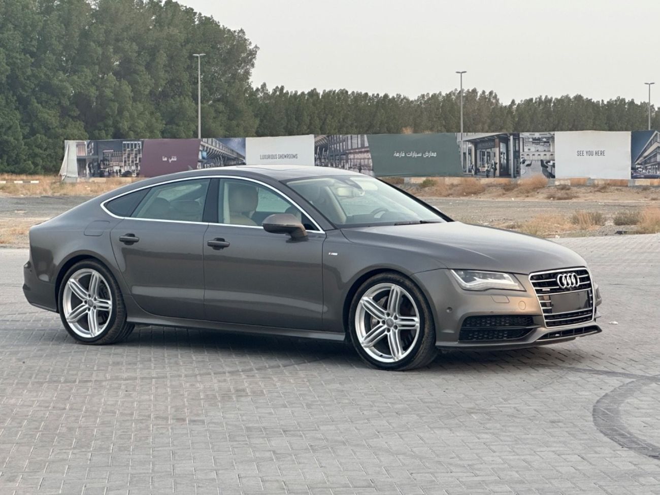 Audi A7 S-Line MODEL 2013 GCC CAR PERFECT CONDITION INSIDE AND OUTSIDE FULL OPTION SLINE