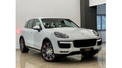 بورش كايان توربو 2015 Porsche Cayenne Turbo, Porsche Service History, Warranty, Immaculate Condition, GCC