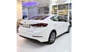 Hyundai Elantra EXCELLENT DEAL for our Hyundai Elantra 2018 Model!! in White Color! GCC Specs