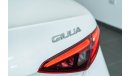 ألفا روميو جوليا 2019 Alfa Romeo Giulia Veloce Q4 / 5yrs, 120k kms Alfa Romeo Warranty & Service