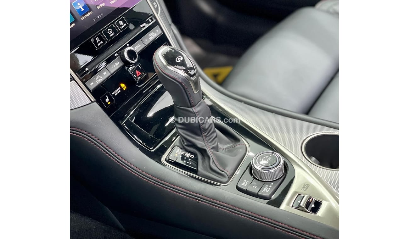 إنفينيتي Q50 ريد سبورت 400 2018 Infiniti Q50 S Red Sport, Full Rostomani History, Warranty, GCC