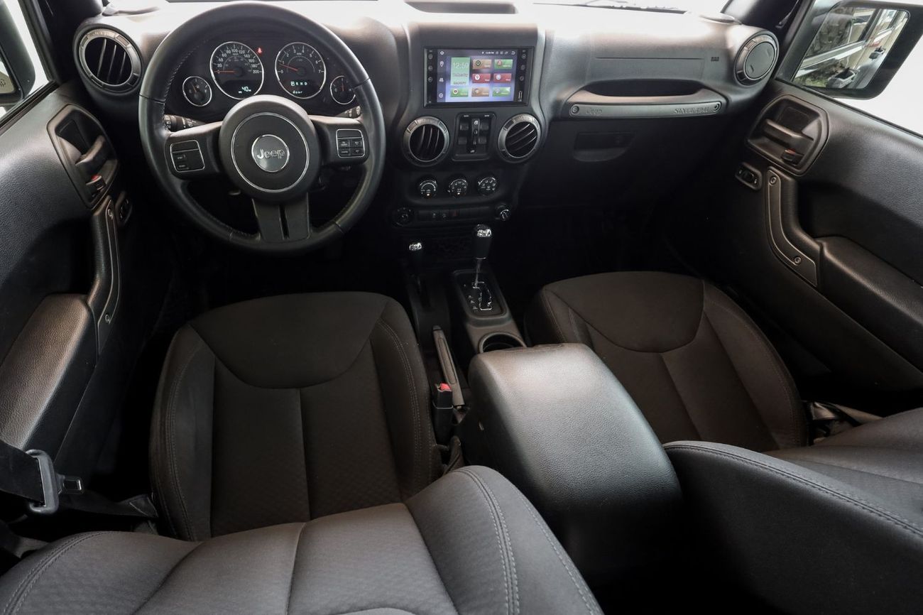 جيب رانجلر Jeep Wrangler Unlimited Sport  2018 GCC under Warranty with Flexible Down-Payment/ Flood Free.