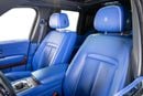 Rolls-Royce Cullinan GCC-VIP Seats-Cobalt Blue Interior-24 Inch Mansory Rims-Blue Calipers