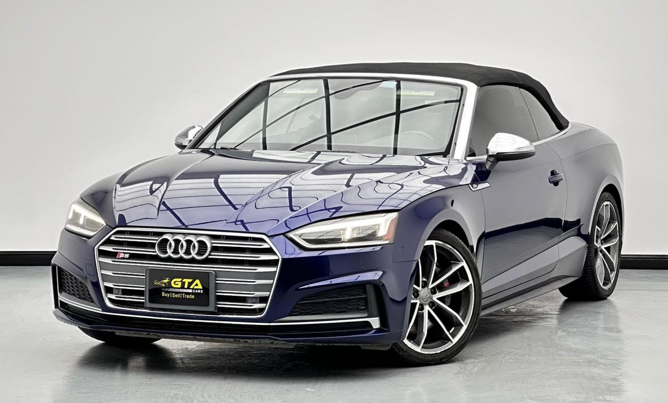 Audi S5 TFSI quattro 3.0L 2018 Audi S5 Quattro Cabriolet, Service History, Excellent Condition