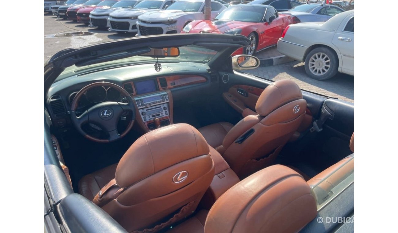 Lexus SC 430 Model 2006, imported, all option, 8 cylinders, automatic transmission, odometer 287000