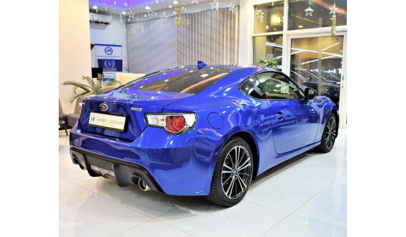 سوبارو BRZ ORIGINAL PAINT ( صبغ وكاله ) FULL SERVICE HISTORY Subaru BRZ 2016 Model!! in Blue Color! GCC Specs