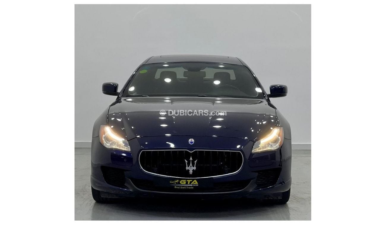 Maserati Quattroporte 2014 Maserati Quattroporte S, Low Mileage, GCC
