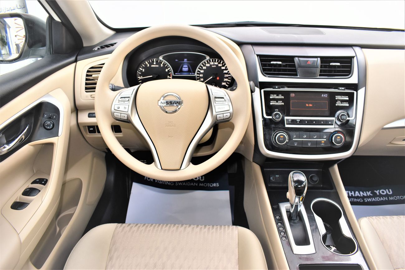 Nissan Altima | AED 1175 PM | 0% DP | 2.5L SV 2017 GCC DEALER WARRANTY