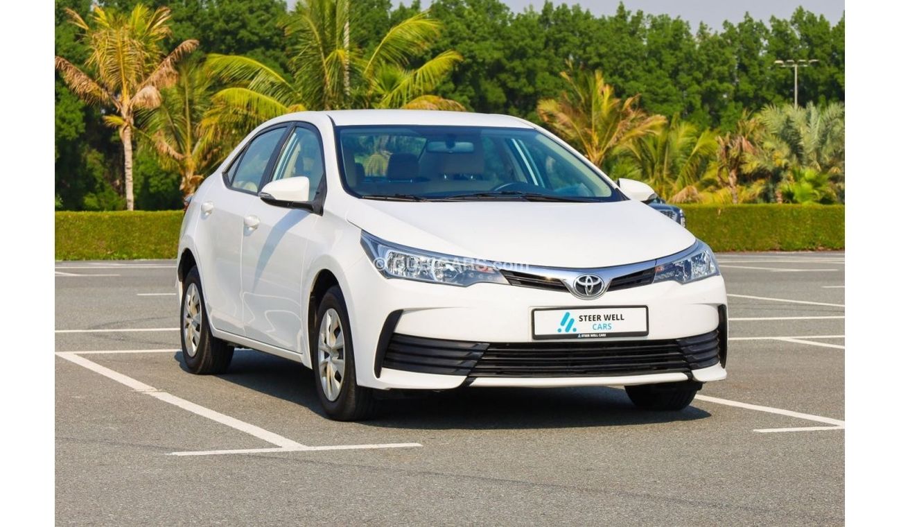 Toyota Corolla 2019 | 4dr Sedan 1.6L 4cyl Petrol A/T RWD - GCC Specs - Book now