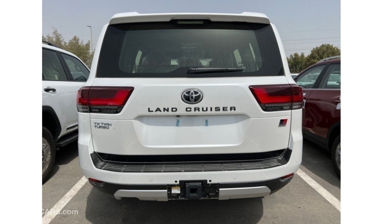 Toyota Land Cruiser LAND CRUISED GR-SPORT 3.3L TT GCC SPECS FULL OPTION SUNROOF AND BACK SCREENS AND 18 RIMS