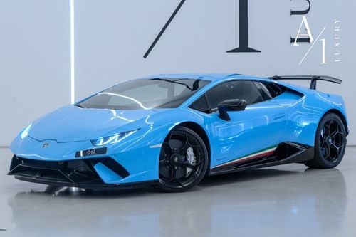 لامبورغيني هوراكان Performante 5.2L V10 (460 HP) 2018 Lamborghini Huracan, Warranty, Full Lamborghini Service History,