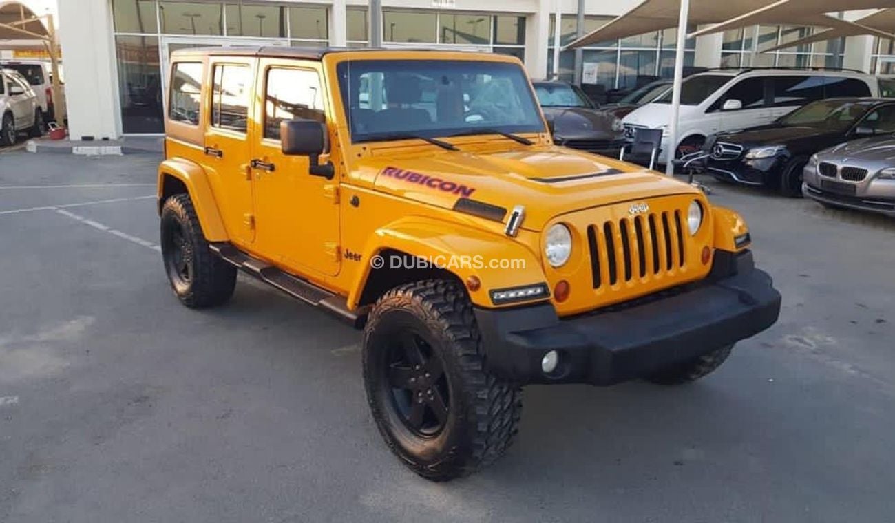 Jeep Wrangler GCC full option very clean