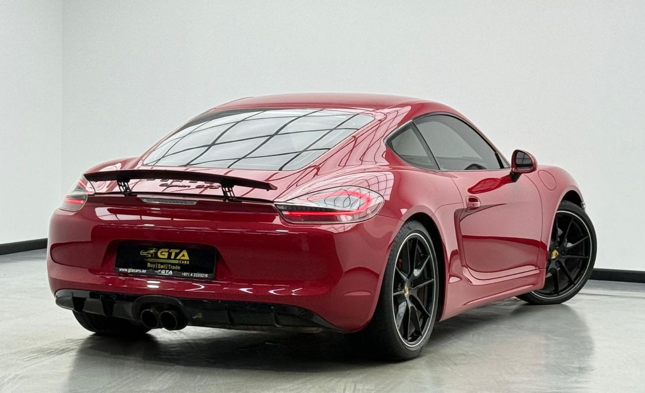 Porsche 718 Cayman GTS 4.0L A/T 2016 Porsche Cayman GTS – Agency Full Service History, GCC