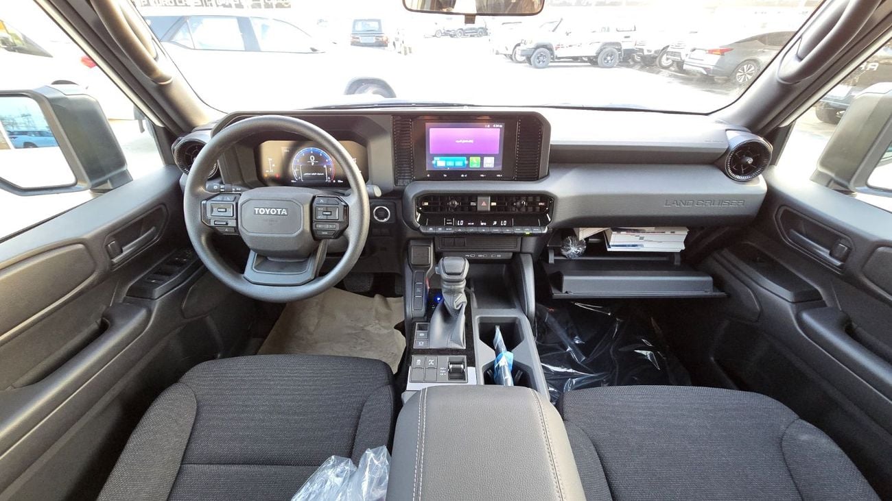 Toyota Prado Toyota Prado TOYOTA PRADO PETROL 2.4T URBAN - E BASIC - 2025 MODEL - WHITE INSIDE BLACK