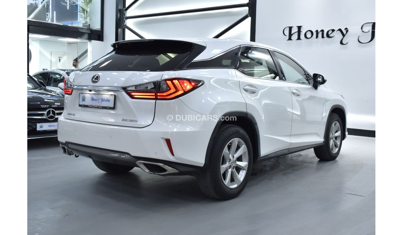 لكزس RX 350 EXCELLENT DEAL for our Lexus RX350 ( 2017 Model ) in White Color GCC Specs