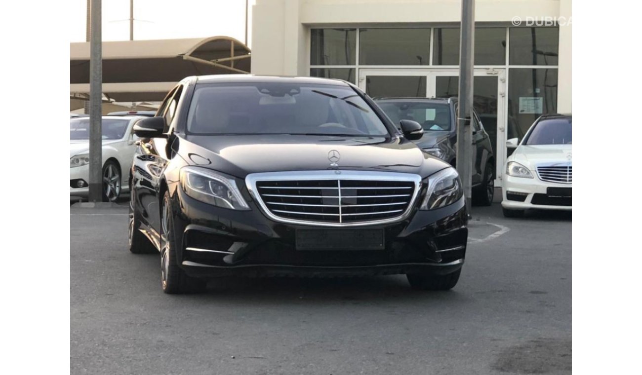 Mercedes-Benz S 500 Mercedes benz S500 model 2015 GCC car prefect condition full option panoramic roof leather seats bac