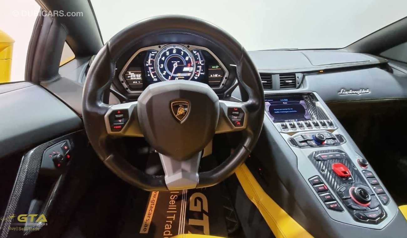 Lamborghini Aventador 2016 Lamborghini Aventador, Full Service History, GCC