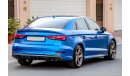 Audi S3 2018 GCC under Agency Warranty with Zero Down-Payment.